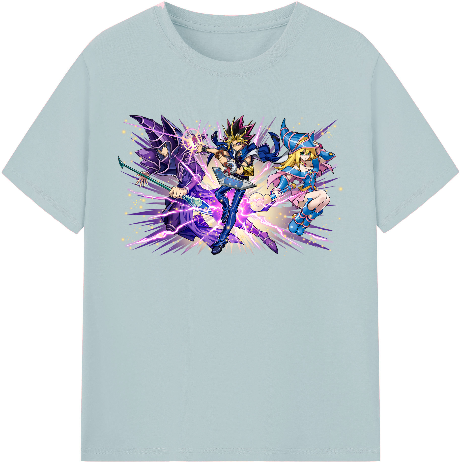 （画像用） 遊☆戯☆王 Yu-Gi-Oh! 綿100％半袖Tシャツ（フロントプリント）
